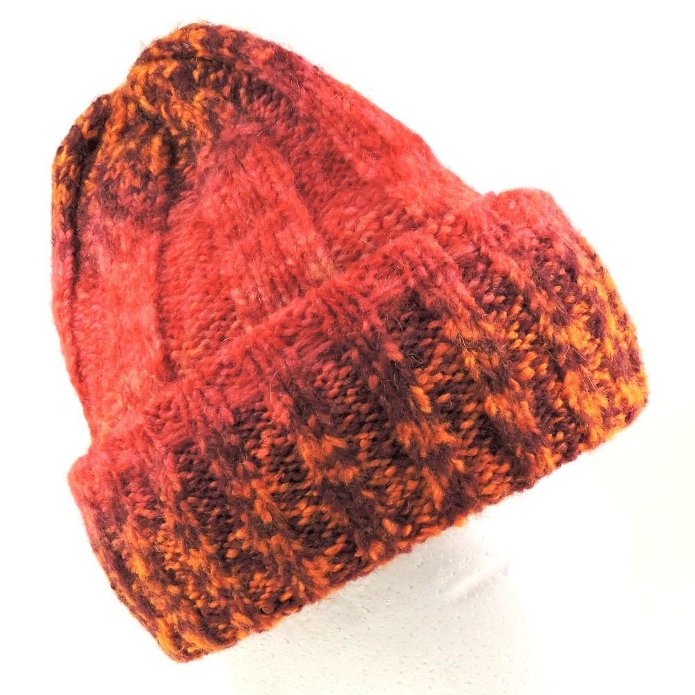LACK OF COLOR 🇮🇹 WOMEN'S WOOL/ALPACA MULTICOLOR COMFORT WINTER HAT - Picture 3 of 3